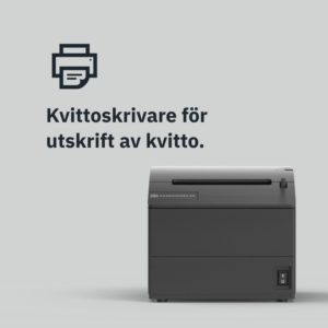 ES Kassasystem Premium ES Kassasystem Premium - Kvittoskrivare för utskrift av kvitto.