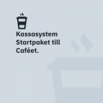 ES Kassasystem startpaket till caféet.