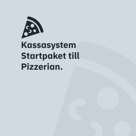 ES Kassasystem startpaket till pizzerian.