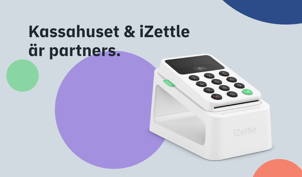 Kassahuset & iZettle är partners.