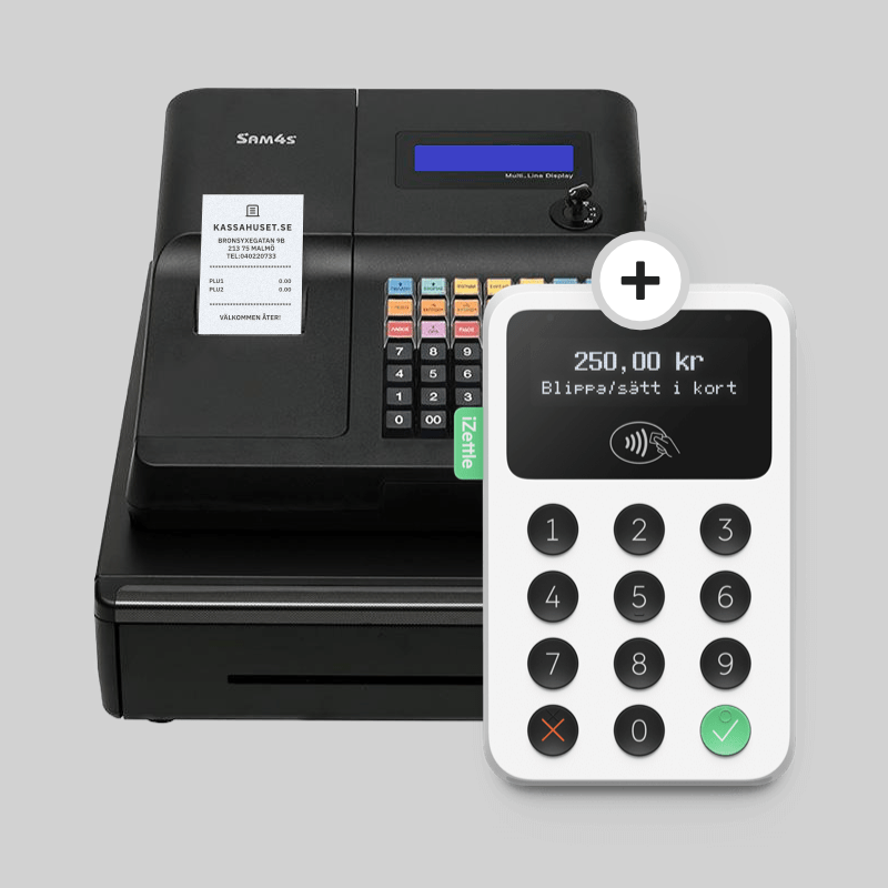 SAM4S ER-260EJ Kassaregister Paket med Zettle