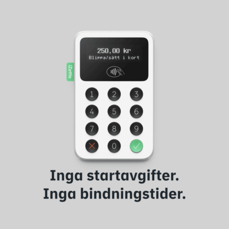 iZettle Card Reader 2 Bluetooth Kortläsare till iOS och Android