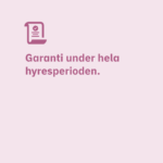 Valei garanti under hela hyresperioden