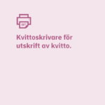 Valei kvittoskrivare för utskrift av kvitto