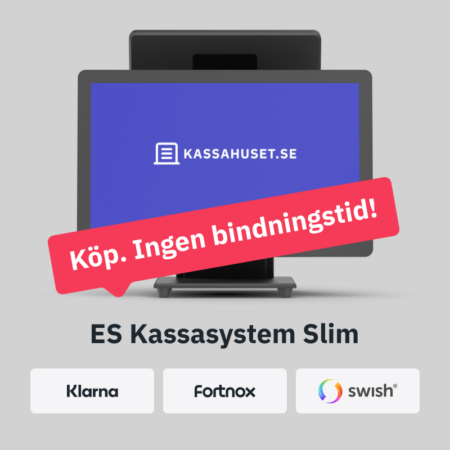ES Kassasystem Slim - Köp Ingen bindningstid.