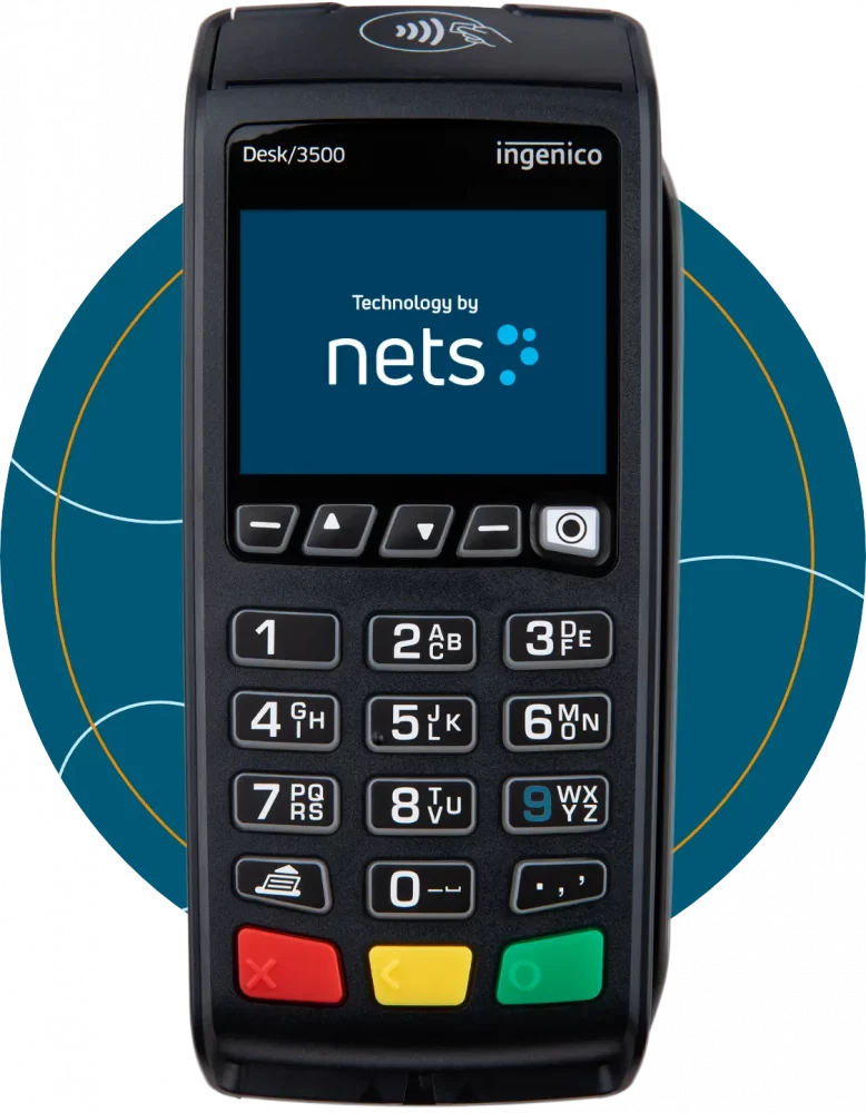 Nets Desk 3500 Mobil Betalterminal