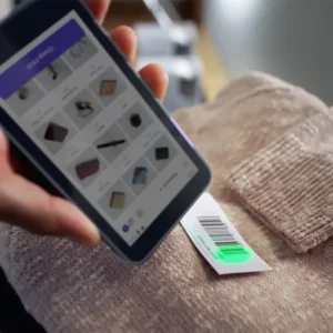 Terminal med streckkodsläsare gör det enklare att hålla koll på lagret och ta emot betalning snabbare