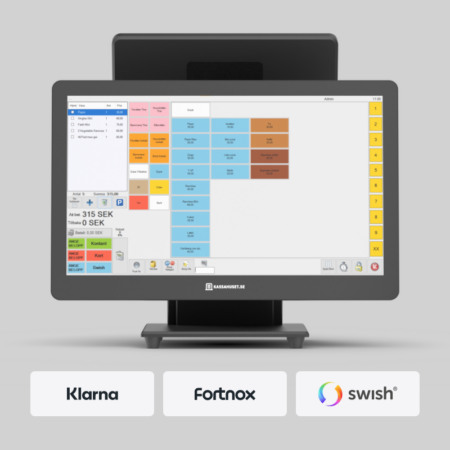 ES Kassasystem Slim för restaurang
