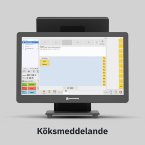 ES Kassasystem Slim för restaurang