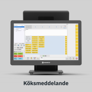 ES Kassasystem Slim för restaurang