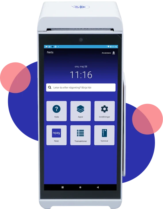Nets SmartPOS N950 är en smart betalterminal som fungerar perfekt för alla typer av verksamheter.